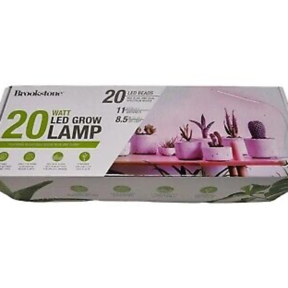 Brookstone 20 Watt LED Grow Lamp